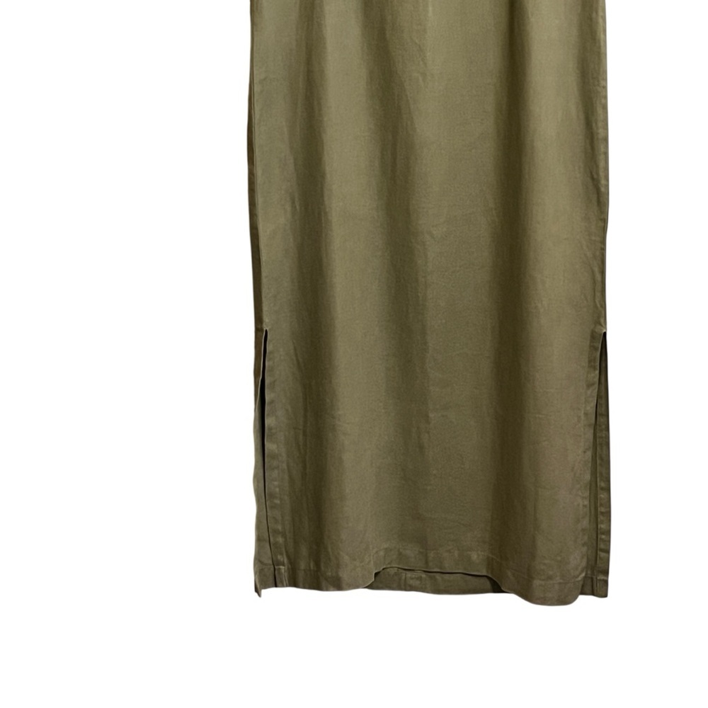 Old Navy Collection 100% linen cross front Maxi Dress sleeveless Size S - Picture 3 of 7